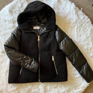 ‼️EUC Calvin Klein‼️ Black Hooded Jacket